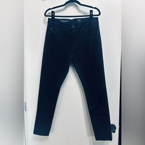AG Adriano Goldschmied Black High Rise skinny jeans